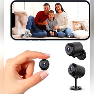 Hidden Camera,HD Security WiFi Wireless Cameras SD Card Storage & App Control